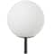 73" 2 Orb Light Floor Lamp with Marble Base
